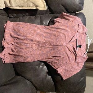 2 rompers one purple other is blue. both size large never worn. $10 for both